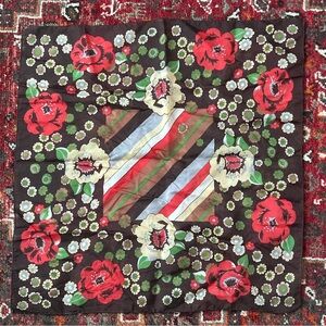 Floral Patterned Scarf